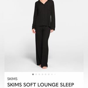 SKIMS Soft Lounge Sleep Set,Onxy, size small, NWT
